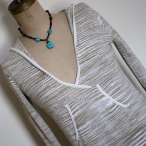 Athleta Long pull over sweater with hook